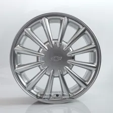 4 Rodas Aro 17 Powertech Chevette 4x100 + 4 Pneus 195 40 17 Cor Prata Especial Foto mini 3