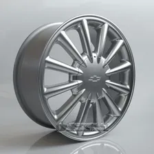 4 Rodas Aro 17 Powertech Chevette 4x100 + 4 Pneus 195 40 17 Cor Prata Especial Foto mini 2