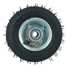 4 Rodas Aro 6x2 C/ Câmara E Pneu Para Carrinho De Carga Foto mini  3