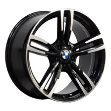 4 Rodas Bmw 17 M3 / 320i / 120i / 118i /(5x120) Cor Preta Diamantada Foto mini 1