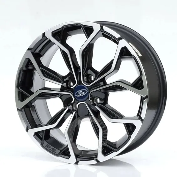 4 Rodas Ford Aro 15 New Fiesta Focus Rs 4x108 + Bicos Cor Preto Diamantado 4x108 Foto 1