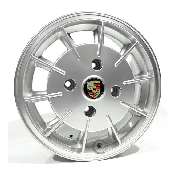 4 Rodas Fusca BrasÃlia Aro 15 4x130 + Bicos Cor Hipergloss Foto 1