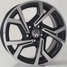 4 Rodas Golf Gti Aro 17 5x112 Golf Tsi Fusca Tsi R94 + Bicos Cor Preta Diamantada 5x100 Foto mini 2