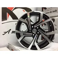 4 Rodas Golf Gti Aro 17 5x112 Golf Tsi Fusca Tsi R94 + Bicos Cor Preta Diamantada 5x100 Foto mini 3