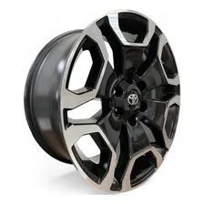 4 Rodas KRMai S31 Toyota Hilux Srx / Aro 20x8,5 / (6x139) Et35 Cor Preta Diamantada Foto mini  2