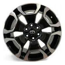 4 Rodas KRMai S31 Toyota Hilux Srx / Aro 20x8,5 / (6x139) Et35 Cor Preta Diamantada Foto mini 1