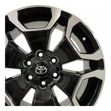 4 Rodas KRMai S31 Toyota Hilux Srx / Aro 20x8,5 / (6x139) Et35 Cor Preta Diamantada Foto mini 4