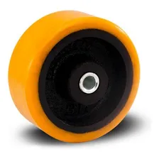 4 Rodizios Giratório 3'' Com Placa E Freio Pu 510kg - Colson Foto mini  3