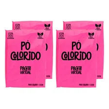 4 Tintas Pó Holi Chá Revelação Escapamento Moto 100g Cada Cor 4 Rosa Foto  mini 1