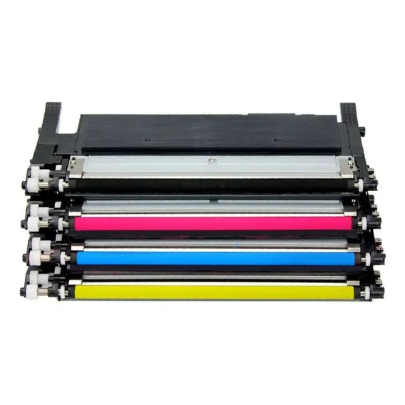 4 Toner K406 Clp365 365 366 Clx3305 3306 3300 C410 C460 Tinta Preto/ciano/yellow/magenta Foto 1