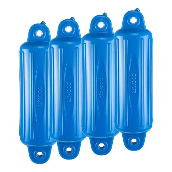 4 Un Defensa Náutica G4 Ø15 X 61 Cm - Azul - Lancha Barco Foto 1
