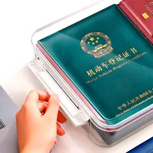 4 Un. Organizador De Documentos Papéis Fichas Folhas A4 Foto mini 4