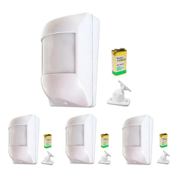 4 Unid Sensor Presença Movimento Ivp Pet 20kg Sem Fio 433mhz Foto 1