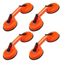 4 Ventosa Dupla 50kg Transporte Vidro Marmore Profissional Foto mini 1