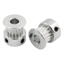 4 X Polia Gt2 20 Dentes Furo 5mm P/ Correia 6mm Foto mini 1
