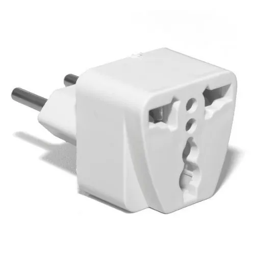 40 Adaptador Tomada Universal Padrão Europeu Uk Para Brasil 110v/220v Foto 1