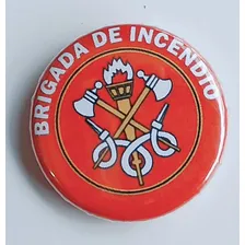 40 Botons Botton Buttons Broches Brigada De Incêndio 2,5 Foto mini 4