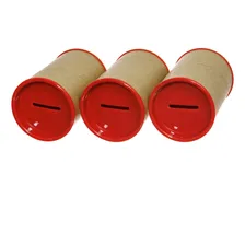 40 Cofrinhos Papelão 6x9,5cm - Cor Vermelho Ninavi Liso Foto mini 1