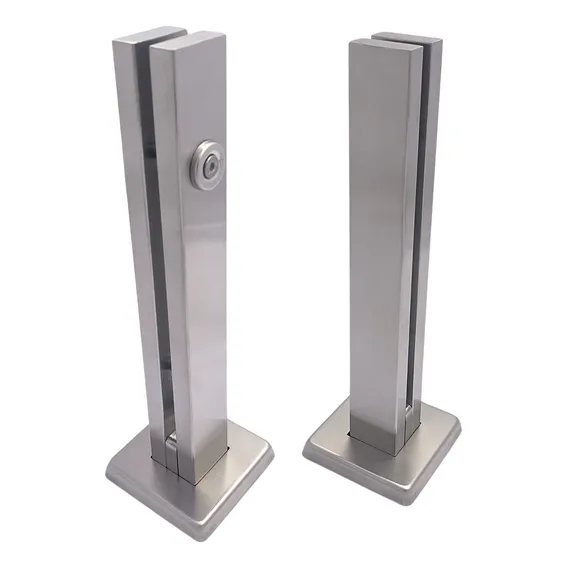 40 Coluna Torre Pinça Guarda Corpo Inox 30 Cm Sacada Foto 1