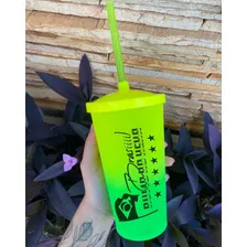 40 Copos Degradê Tampa E Canudo Personalizados Twister 560ml Foto mini 4