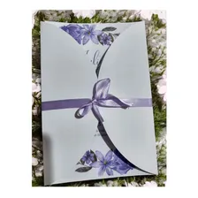 40 Envelopes P/ Convite De Casamento Cor Branco Jufiori Foto mini  2