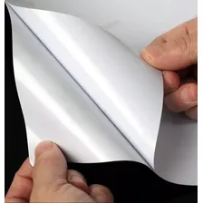 40 Fls Papel Fotográfico Adesivo 90g A4 Glossy Prova D'água Cor Branco Foto mini 3