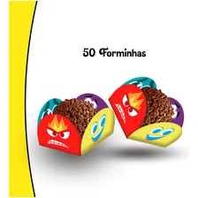 40 Forminhas Para Doces Decoração Divertidamente Festa Anive Foto mini  3