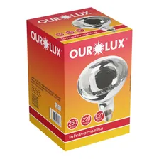 40 Lâmpada Ourolux Secagem Aquecimento 250w 220v E27 Foto mini  2