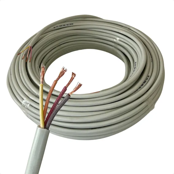40 Metros Cabo Manga 4 Vias 20 Awg Mais Resistente Foto 1