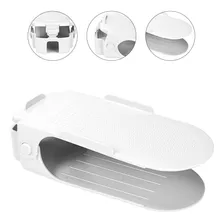40 Organizadores De Sapatos Reforçado Com 3 Altura Branco Foto mini 4