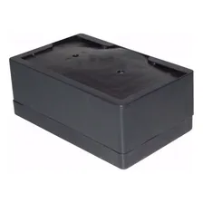 40 Pç Porta Guardanapo Plástico Preto Horizontal Bar Lanche Foto mini 1