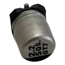 40 Peças Capacitor Eletrolítico Smd 105 Graus 2,2uf 50v Foto mini  2