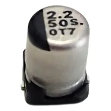 40 Peças Capacitor Eletrolítico Smd 105 Graus 2,2uf 50v Foto  mini 1