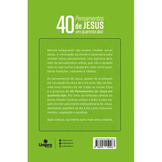 40 Pensamentos De Jesus Em Quarenta Dias Foto 1