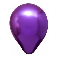 40 Unidades Balão Bexiga Metalizado Colorido - Cromado N° 9 Foto mini 4