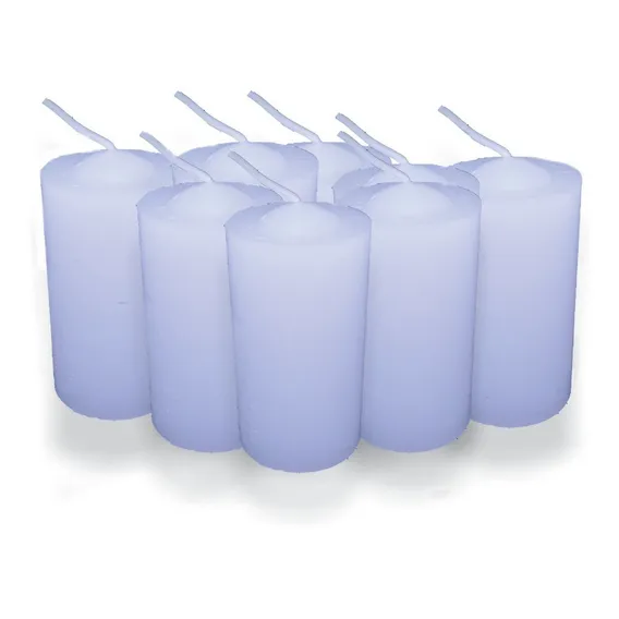 40 Velas Decorativas Cilíndricas 8 Horas Casamentos E Festas Foto 1