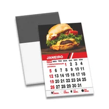 400 Imã De Geladeira C/ Calendário (personalizado) Personalizado Foto  mini 1