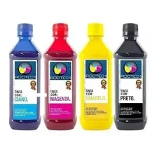 400ml Tinta Sublimatica Kit 4 Cores Tinta Cmyk Foto mini 1