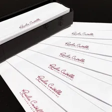 450u Toalhas Lavabo Banheiro Personalizadas Clinica Logo Clássica Foto mini 2