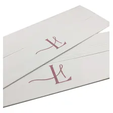 450u Toalhas Lavabo Banheiro Personalizadas Clinica Logo Clássica Foto mini 1