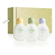 48%off Presente 3 Colônias Natura Mamãe Bebê Sortidas 50ml Foto  mini 1