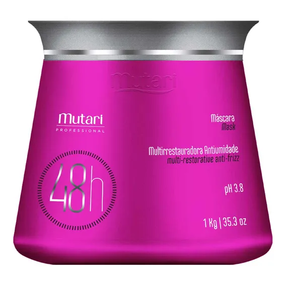 48h Mutari Máscara Multirrestauradora Antiumidade 1kg Foto 1