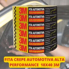 (4und) Fita Crepe Automotiva Alta Performance 18mmx40m 3m Foto mini  2