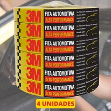 (4und) Fita Crepe Automotiva Alta Performance 18mmx40m 3m Foto mini 4