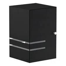 4x Arandela Externa E27 2 Frisos Parede Muro + Led 5w mf144 Estrutura Preto Foto mini 4