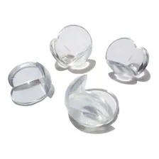 4x Cantoneiras De Silicone Protetor De Quinas Mesas M贸veis Cor Transparente Foto mini 2