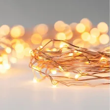 4x Fio Fada Cobre Cordão Luz 5m 50 Leds Pilhas Inclusas Foto mini  2