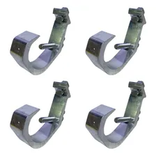 4x Garras Tipo C Q30 Q25 Gancho Aluminio Moving Laser Beam Foto mini 1