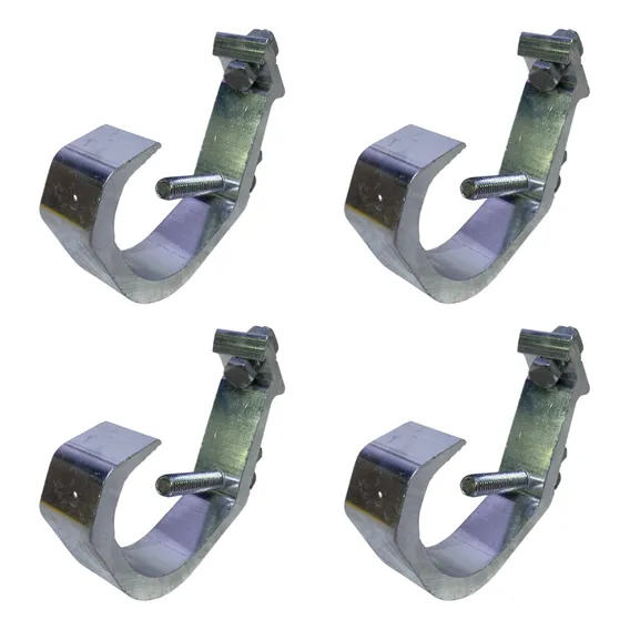 4x Garras Tipo C Q30 Q25 Gancho Aluminio Moving Laser Beam Foto 1