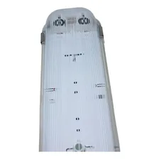 4x Luminária Hermética P/ 2 Lâmpadas T8 Led 120cm Sobrepor Foto mini 4